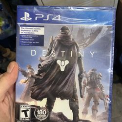 Destiny PS4 Game Sealed NIB