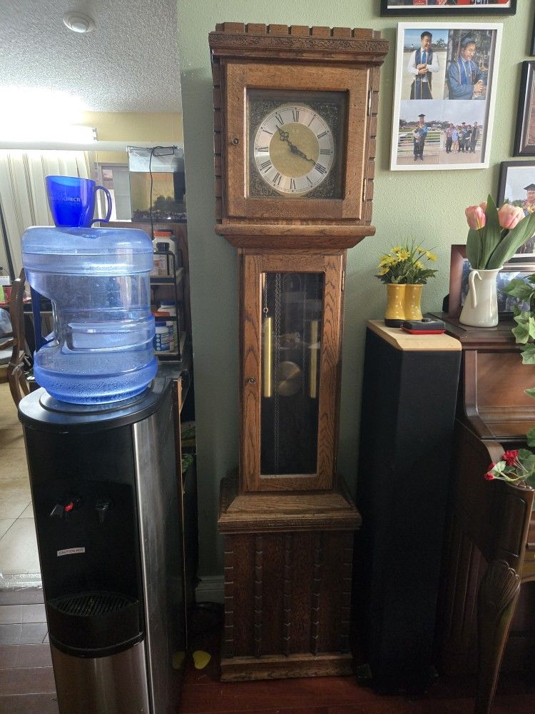 Grandfather Clock By West Germany