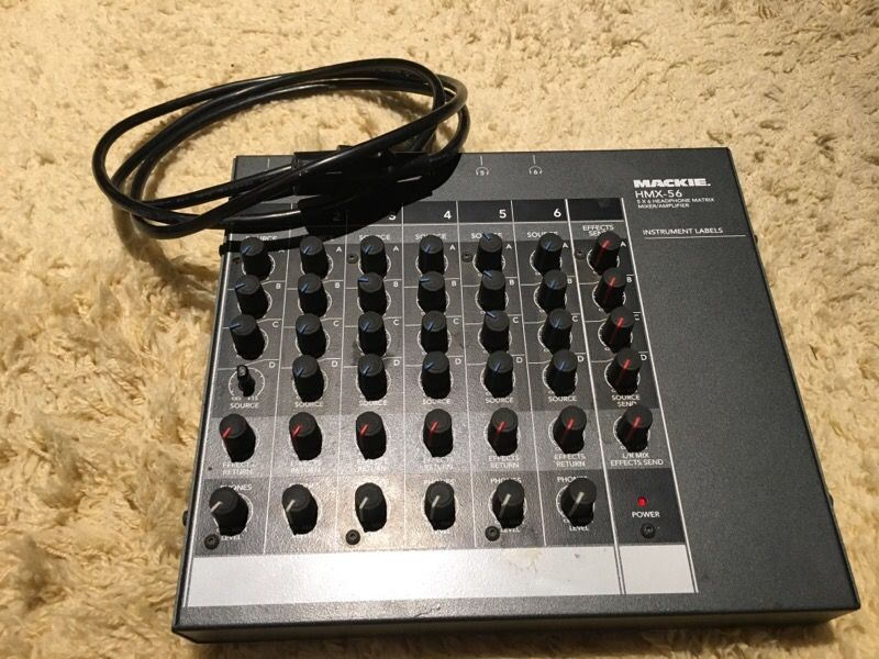 Mackie HMX-56 Headphone Amp