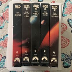 Star Trek VHS Movies Garage Sale June 5-7