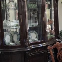 Lighted China Hutch