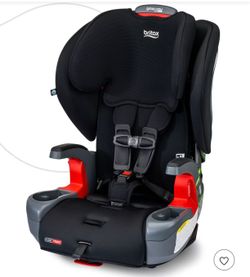 Britax Grow with You ClickTight Harness Contour SafeWash Booster Car Seat - Black