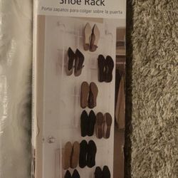 Over the door shoe rack