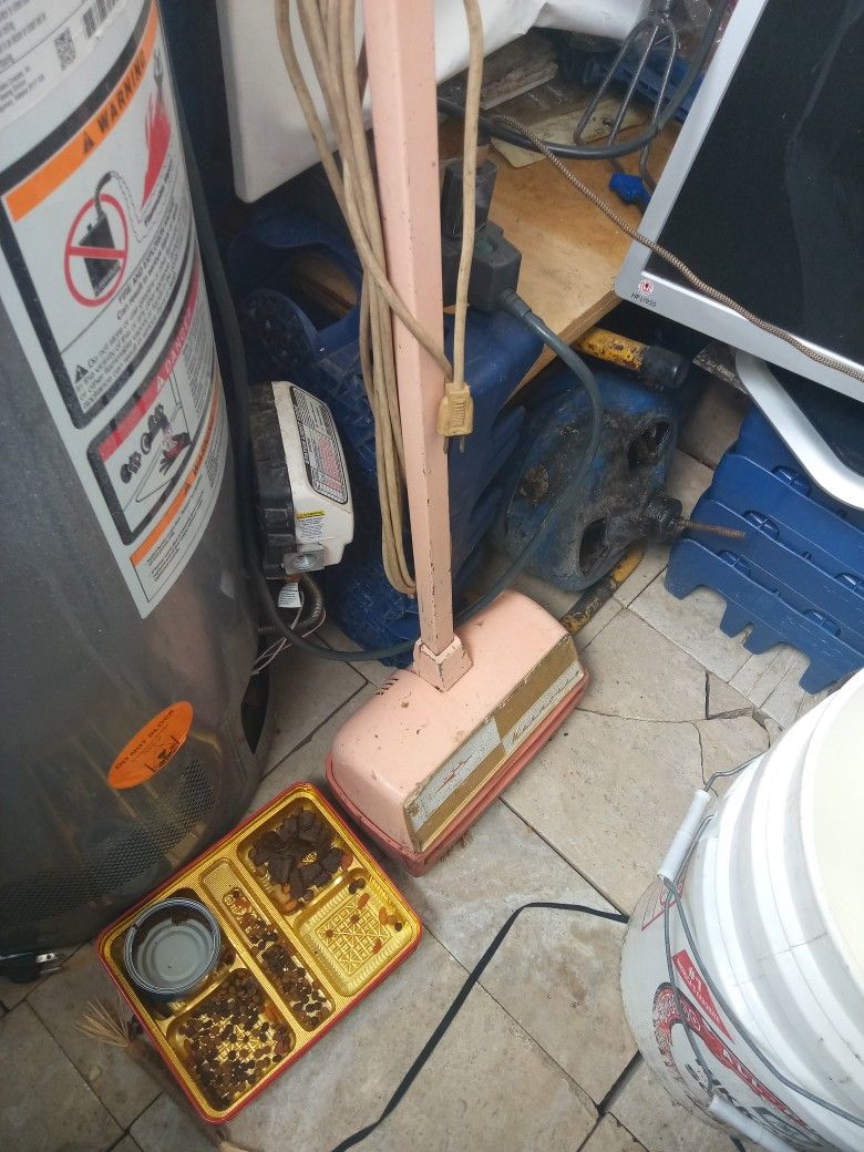 Vintage Kenmore Floor Scrubber Buffer Everything