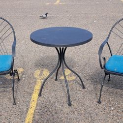 rocking bistro set 