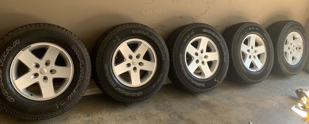 Tires & Rims For Jeep Wrangler 255/75/R15