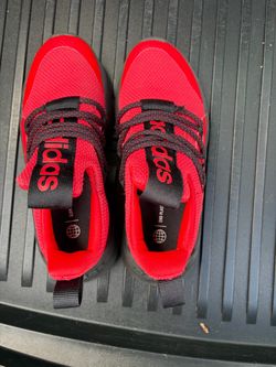 Adidas Red and Black Sneakers size 13K
