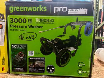 Greenworks 3000PSI Pressure Washer