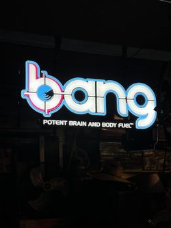 Bang Energy LED Sign