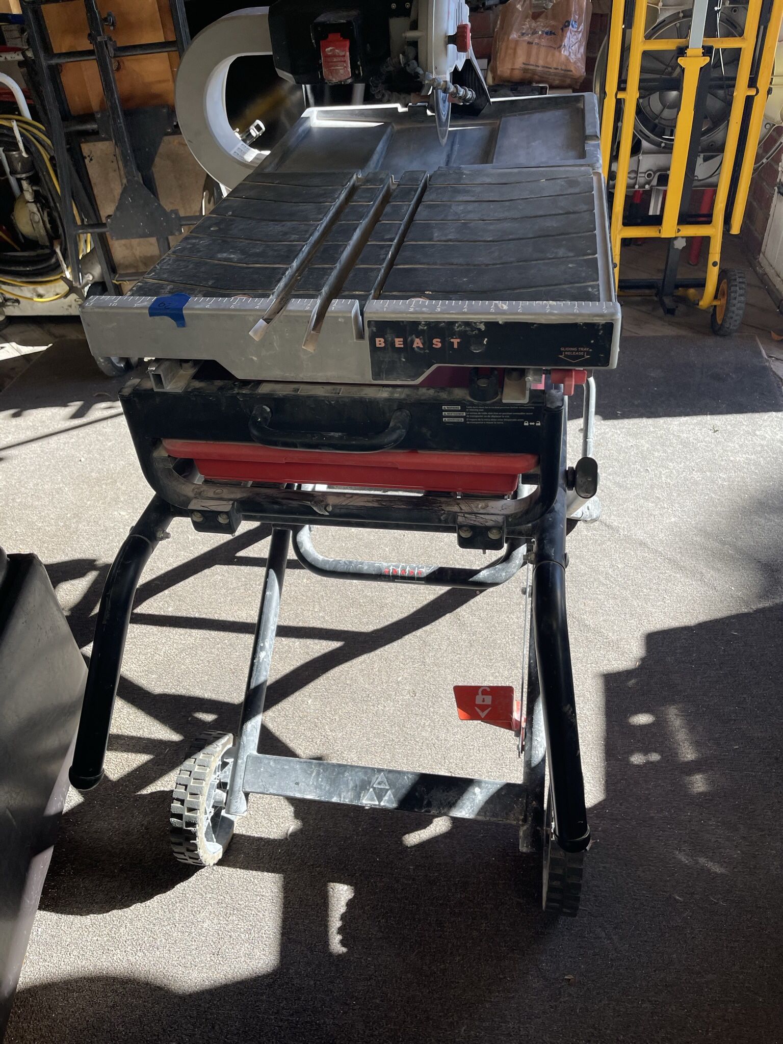 Lackmond BEAST10 Wet Tile Saw for Sale in Santa Clara, CA OfferUp