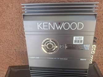 AMPLIFICADOR AMPLIFIER KENWOOD 2 CHANELS GOOD CONDICIÓN ABLO ESPAÑOL