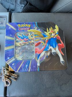 Pokémon TCG Zacian ex Tin