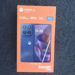 Boost Mobile Motorola Moto G Stylus 2025 6.7" 128GB Prepaud Smartphone - Blue