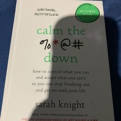 Clam The ____ Down Book! 