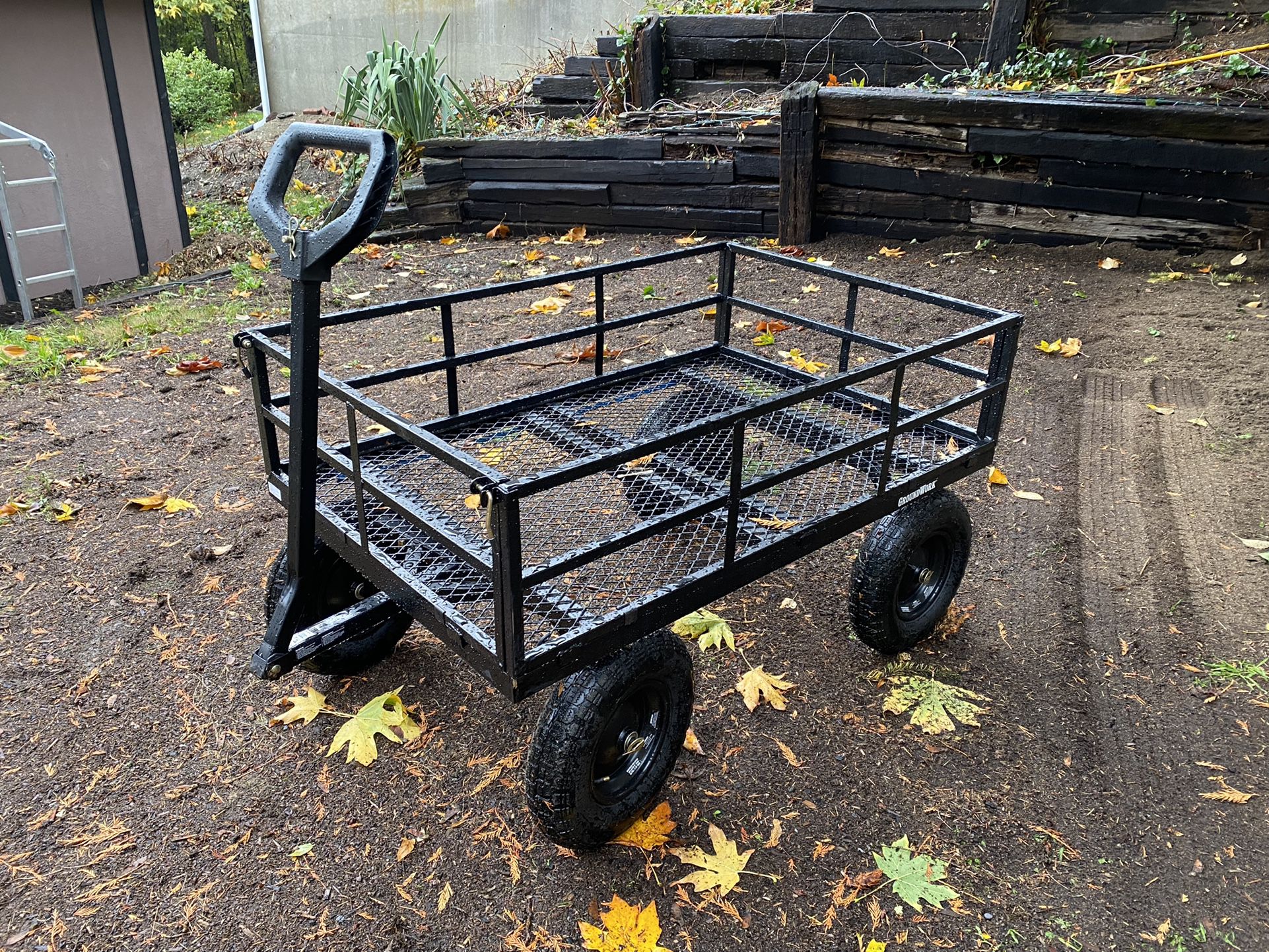 Large GroundWork Steel Cart