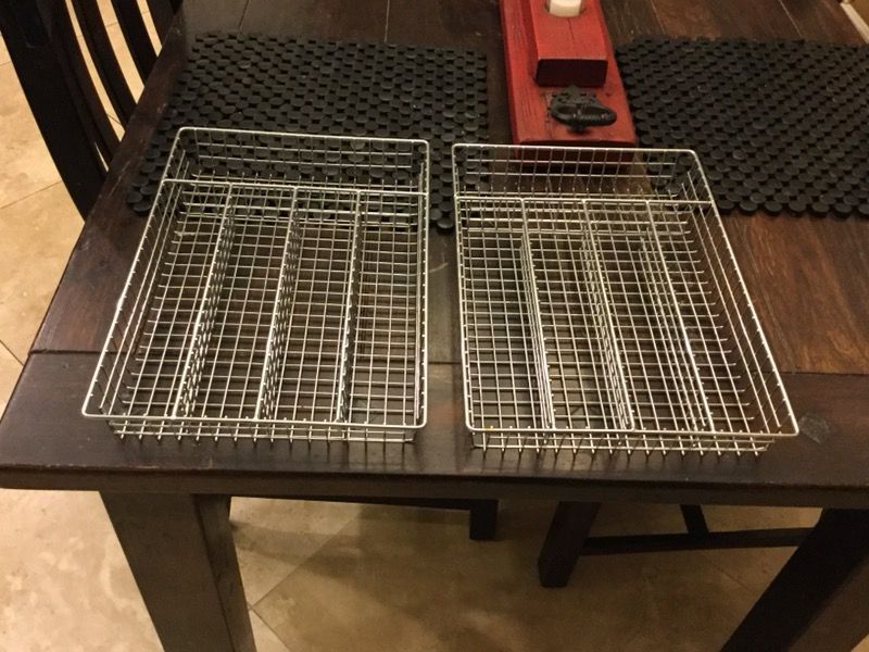 Kitchen drawer organizers five each both for ten