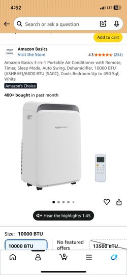 Amazon Essential Air Conditioner