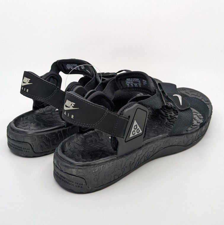 Nike ACG Air Deschutz+ Strap Sandals Black Mens Size 14 New Outdoors Shoes