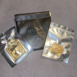 Revenge (Gold Skull Eyes Pendant)