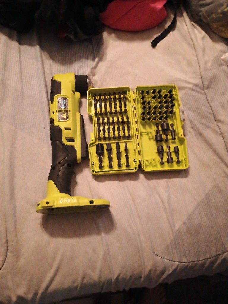 Ryobi 1 HP Brushless With Full Set Of Bits