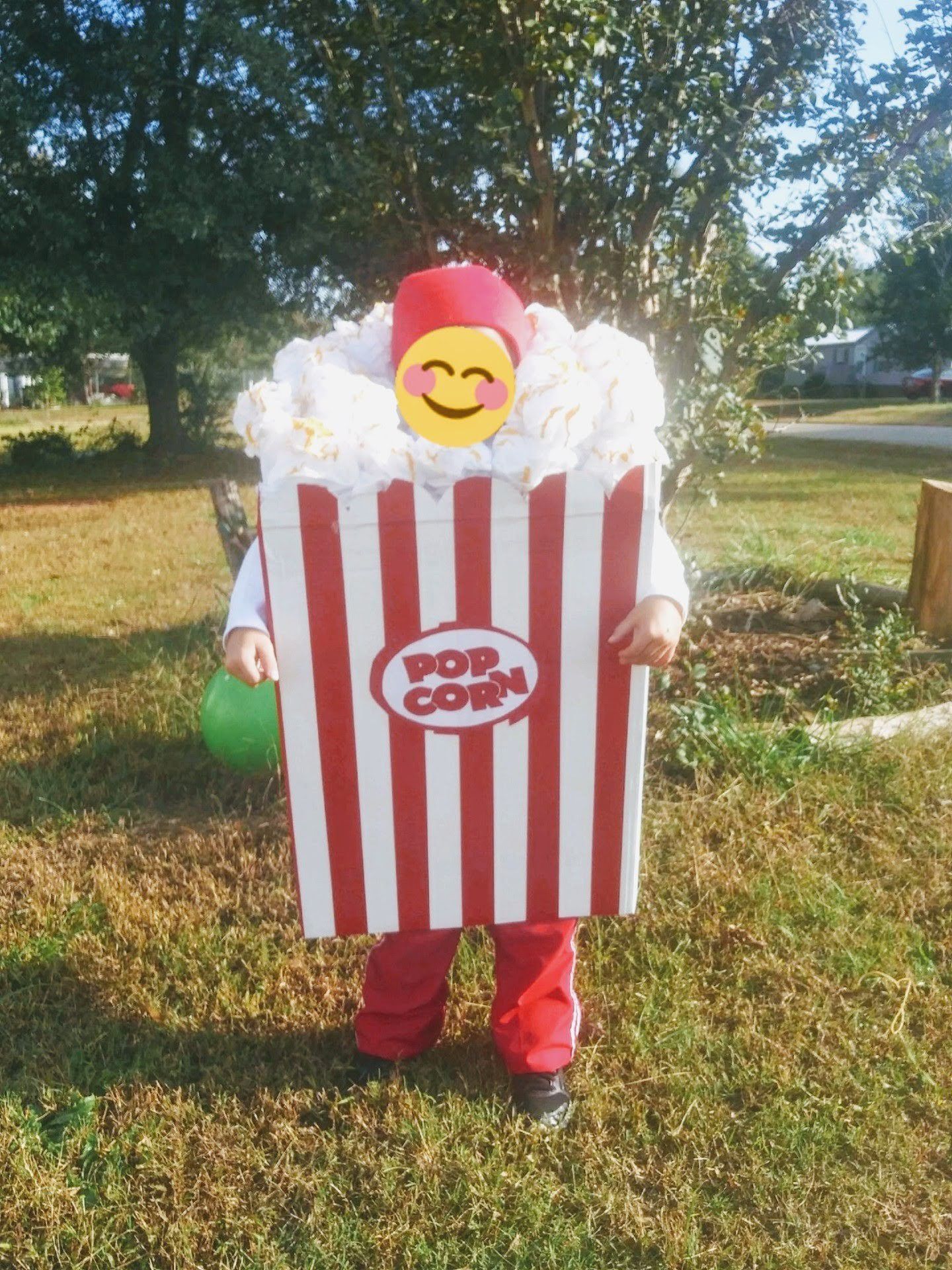 Childs Popcorn Halloween Costume