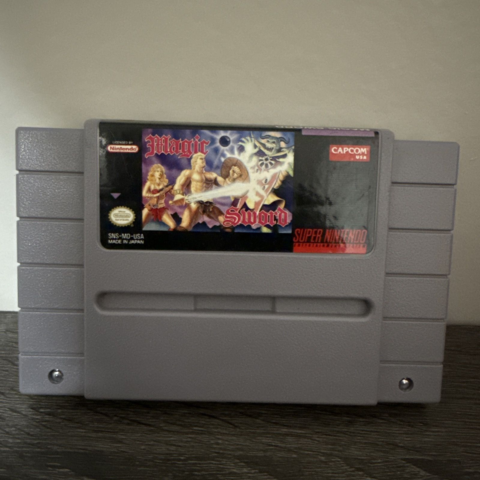 Magic Sword SNES 