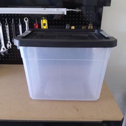Sterilite Medium Sized Plastic Storage Container/Box 