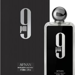 Afnan 9 PM For Men Eau De Parfum, 3.4 Fl. Oz