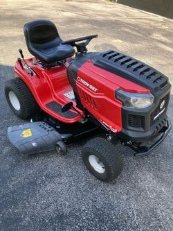 Like New 2024 Troybilt Bronco Tractor 46 Inch Riding Lawn Mower