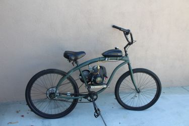 Gas Powered Bike. 4-stroke