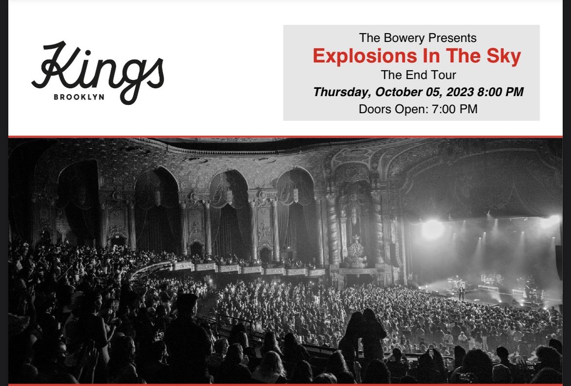 Explosions In The Sky Tickets