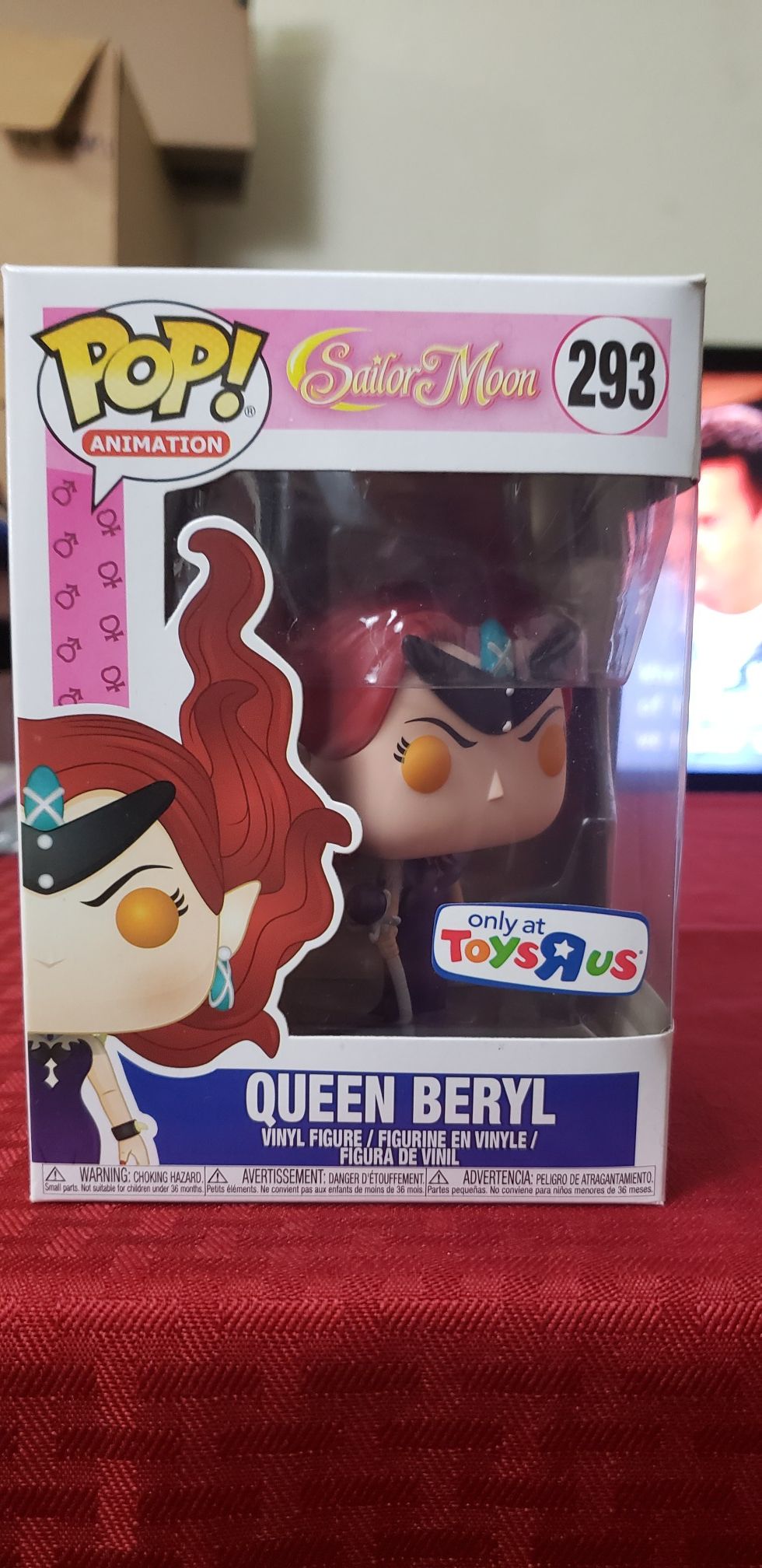 Funko pop queen beryl sailor moon