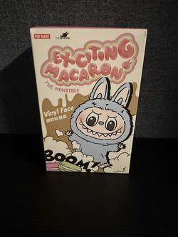 EXCITING MACARON LABUBU POP Mart Sealed Box