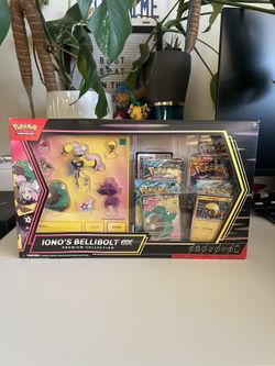 New Pokemon Ionos Bellibolt Ex Premium Collection Box Sealed