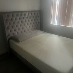 Bed + Mattress  Brand New (moving Must Disassemble Yourself)