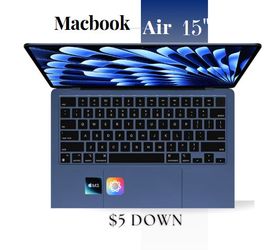 🚀 15 inch - Apple MacBook Air  M2 Chip Laptop – Own it for $5 Down 