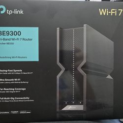 TP-Link Tri-Band Be9300 Wifi 7 Router Archer BE550