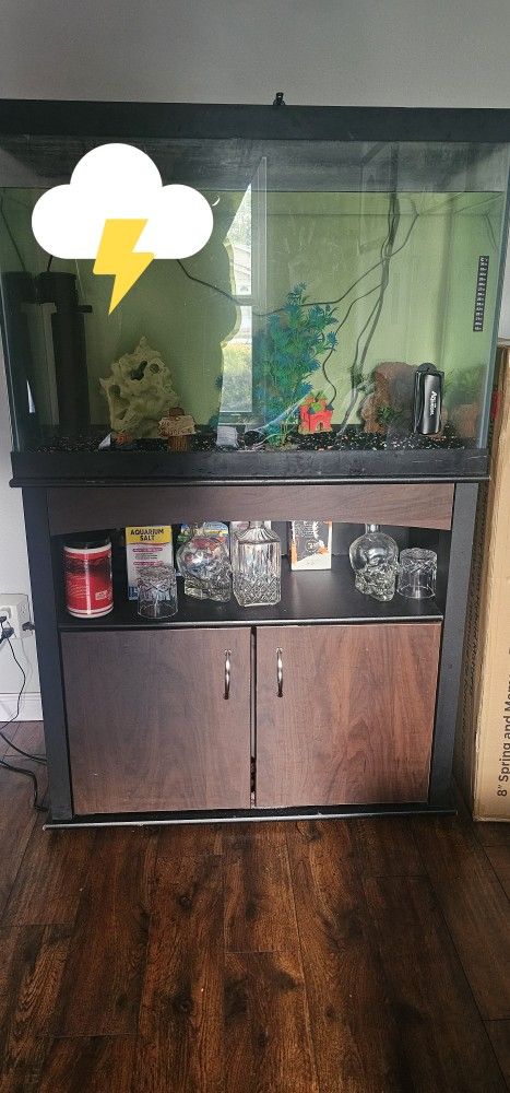 65 Gal Tank With Accessories