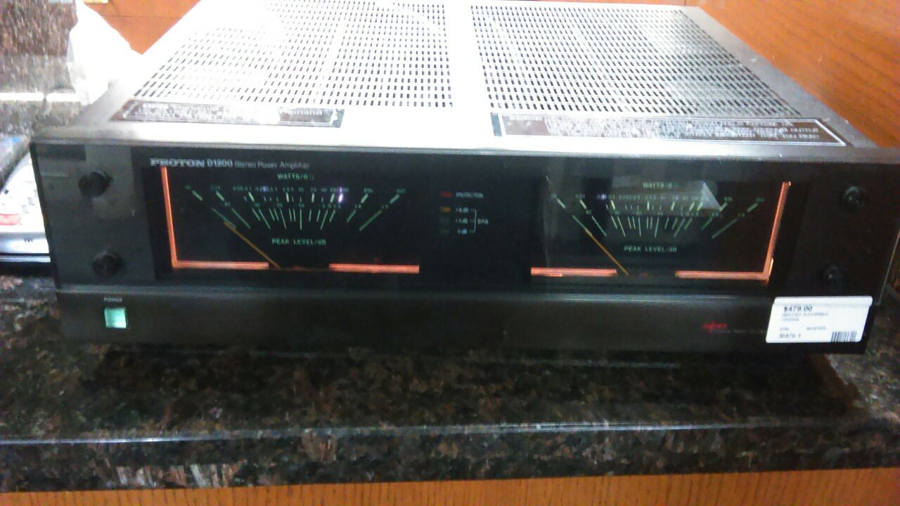 Proton D1200 Stereo Power Amplifier
