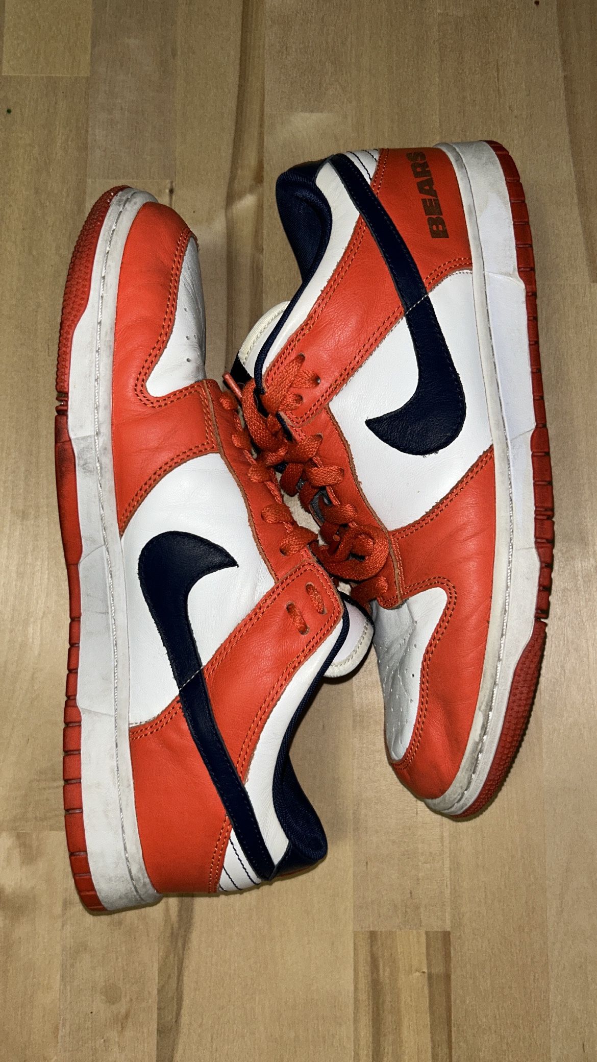 Nike iD Dunk Low Chicago Bears Size 11 2014