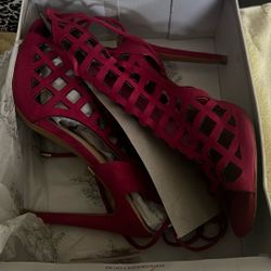 Fuchsia Heel Size 9 (new)
