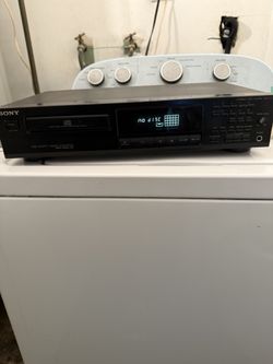 SONY DISC PLAYER AND MORE