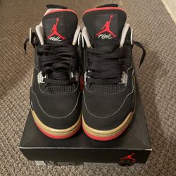 Nike Air Jordan 4 Retro “Bred”