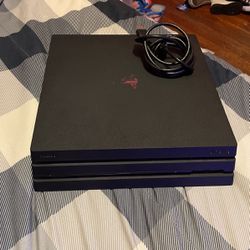 Ps4 Pro With Cables Needed