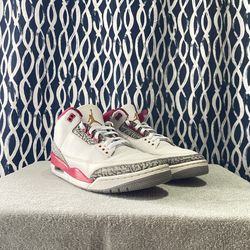 Jordan 3 ‘Cardinal’  (men size: 10.5)