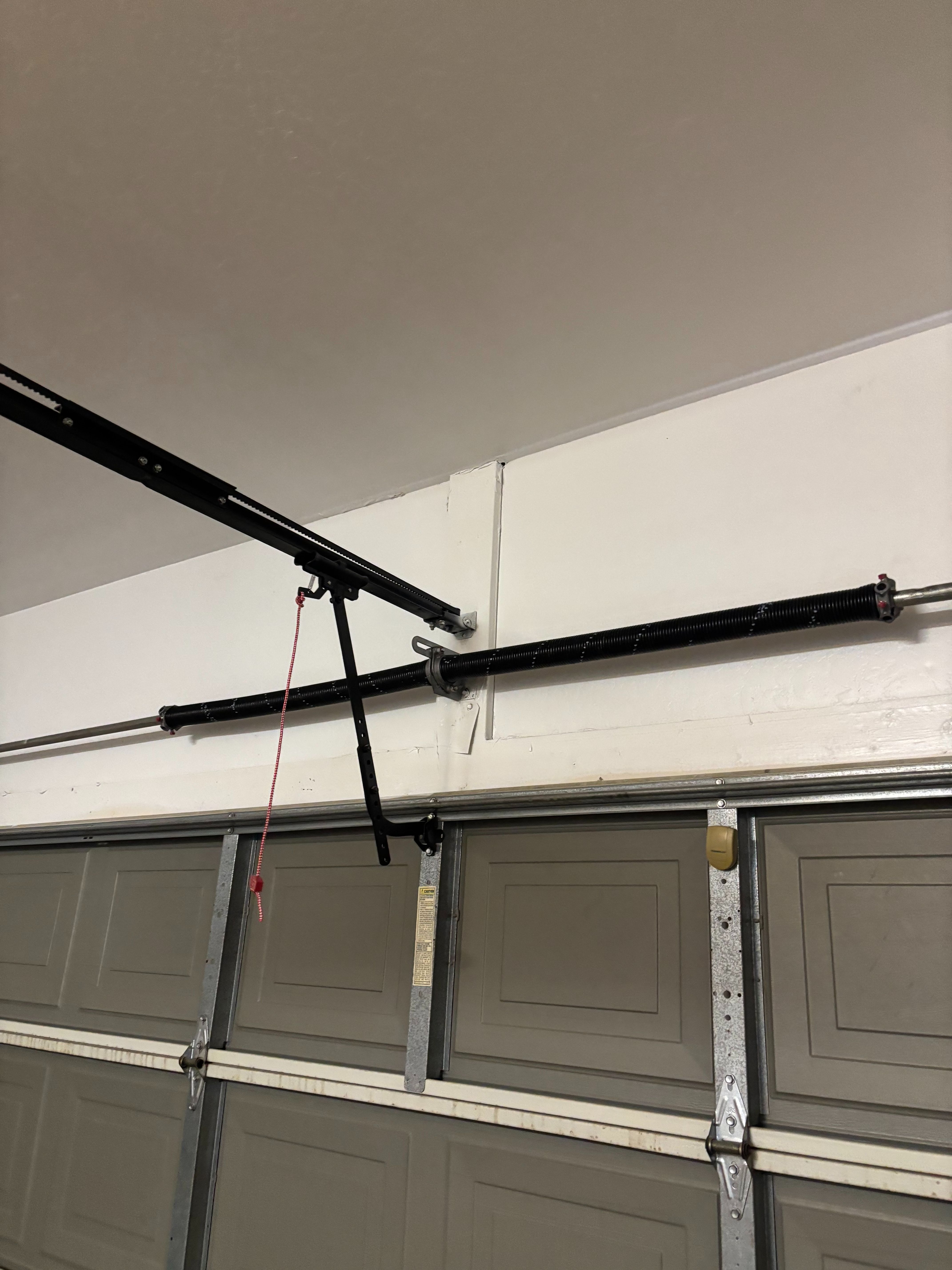 GARAGE DOOR SPRING REPLACEMENT