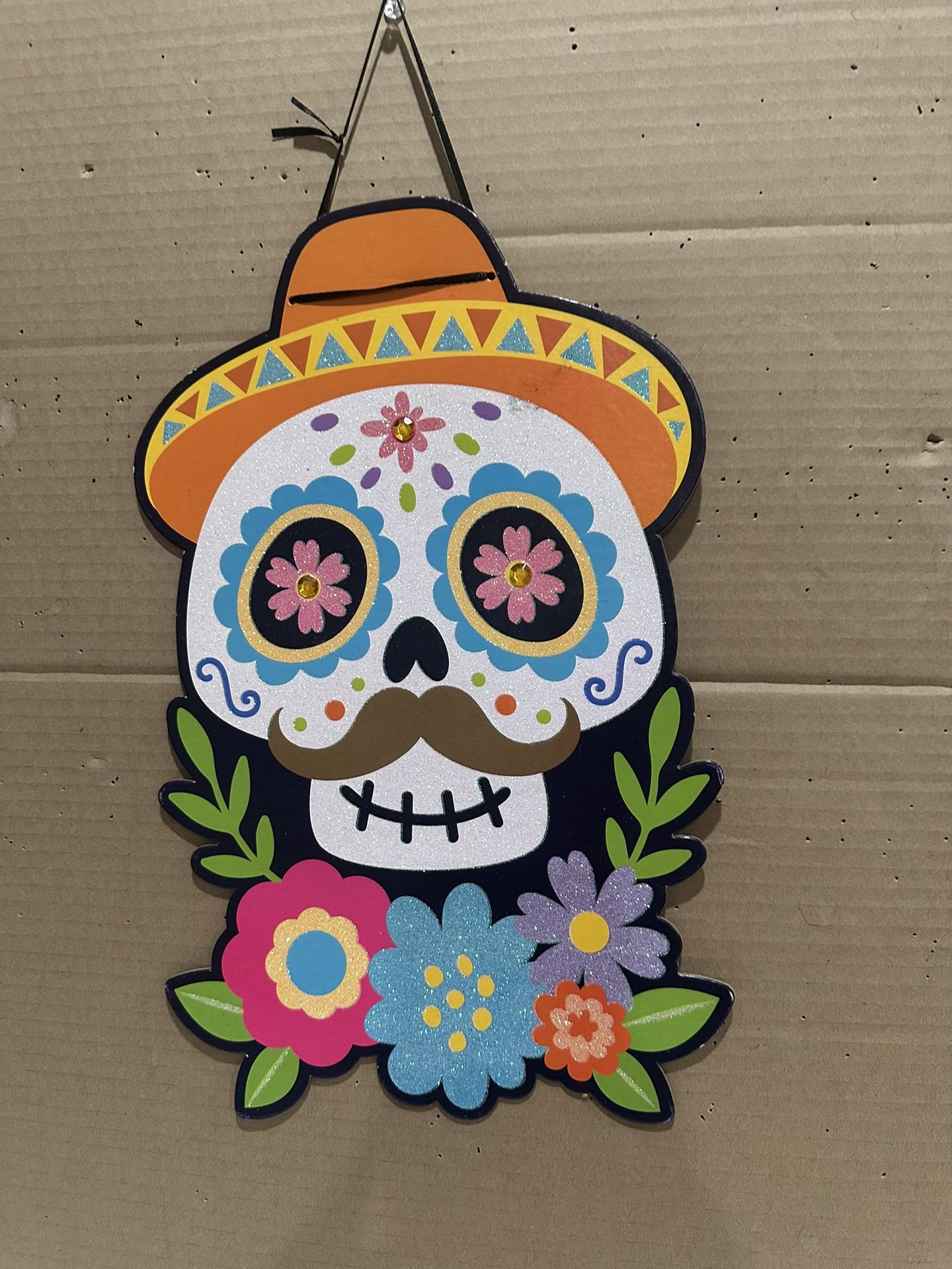 Día De Los Muertos Wall Plaque