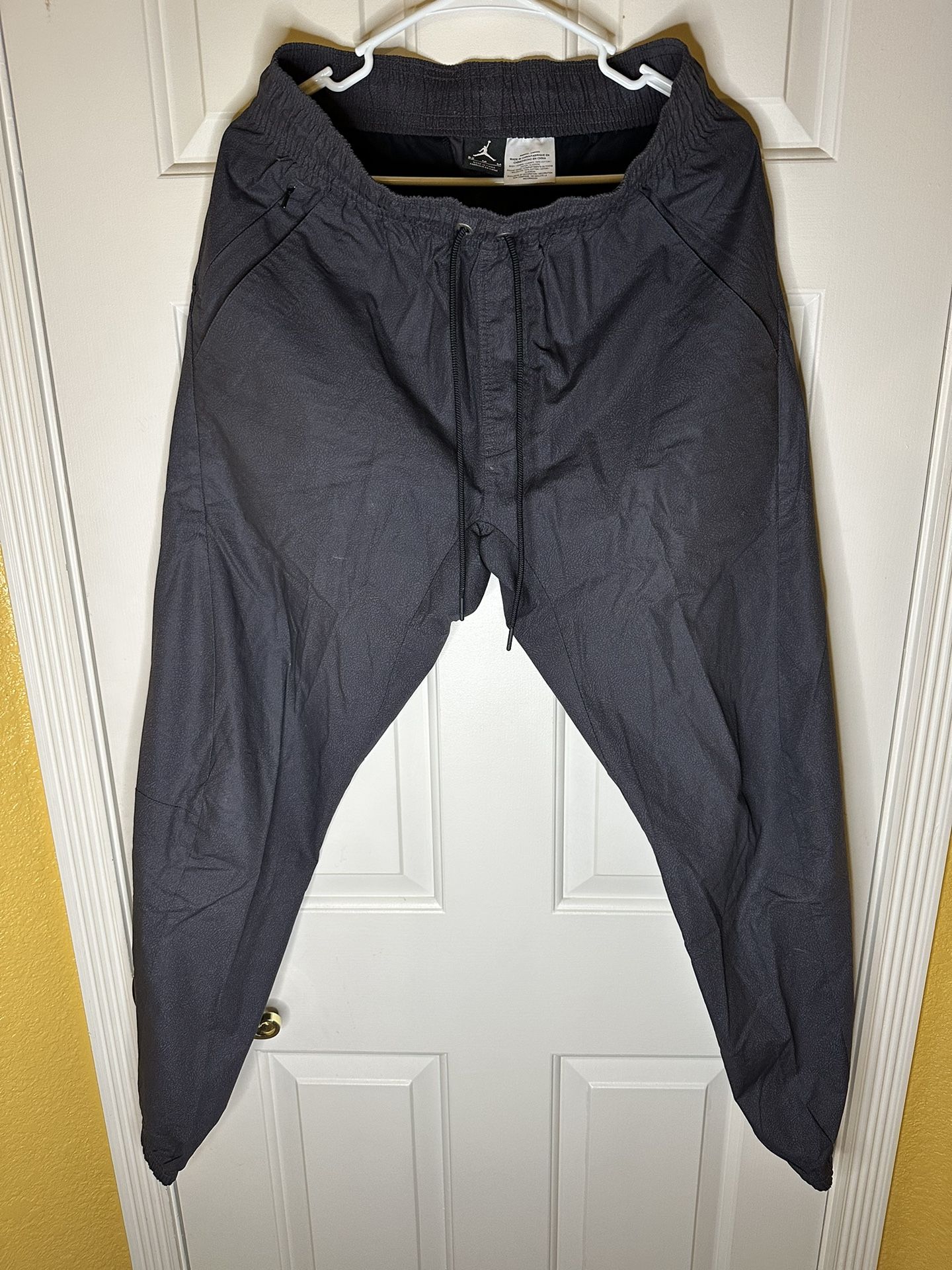 AIR JORDAN JOGGERS SWEAT PANTS 32M DARK GREY ELEPHANT PRINT