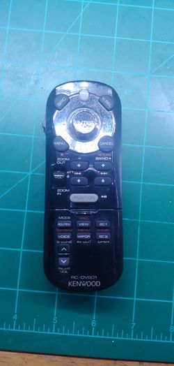 Car audio remote Kenwood