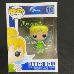 Disney Tinker Bell Funko Pop Autographed By Margaret Kerry Authenticated 